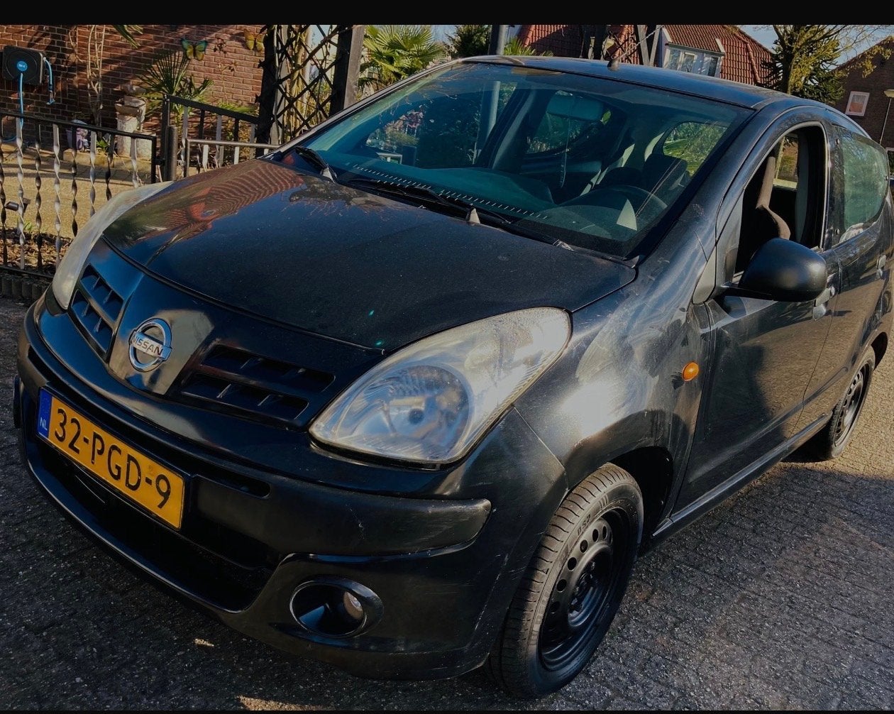 Nissan Pixo 1.0 50KW 5D 2011 Zwart, Voorwielaandrijving, 200 kg, 4 stoelen, Origineel Nederlands