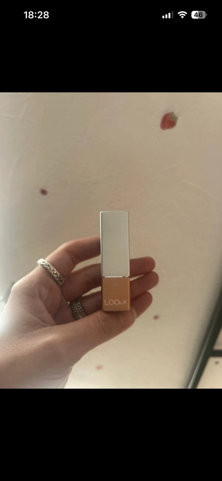 Lookx lipstick 105 nieuw nude, Verzenden, Nieuw, Lippen