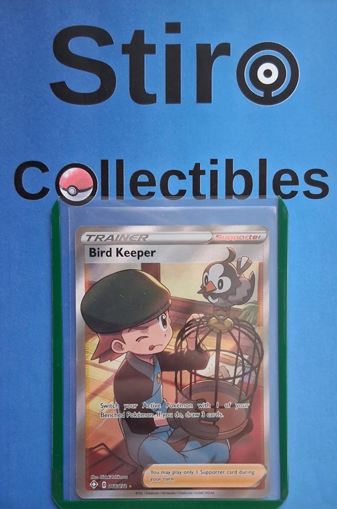 Bird Keeper 066/072 - Shining Fates, Ophalen of Verzenden, Zo goed als nieuw, Losse kaart, Foil