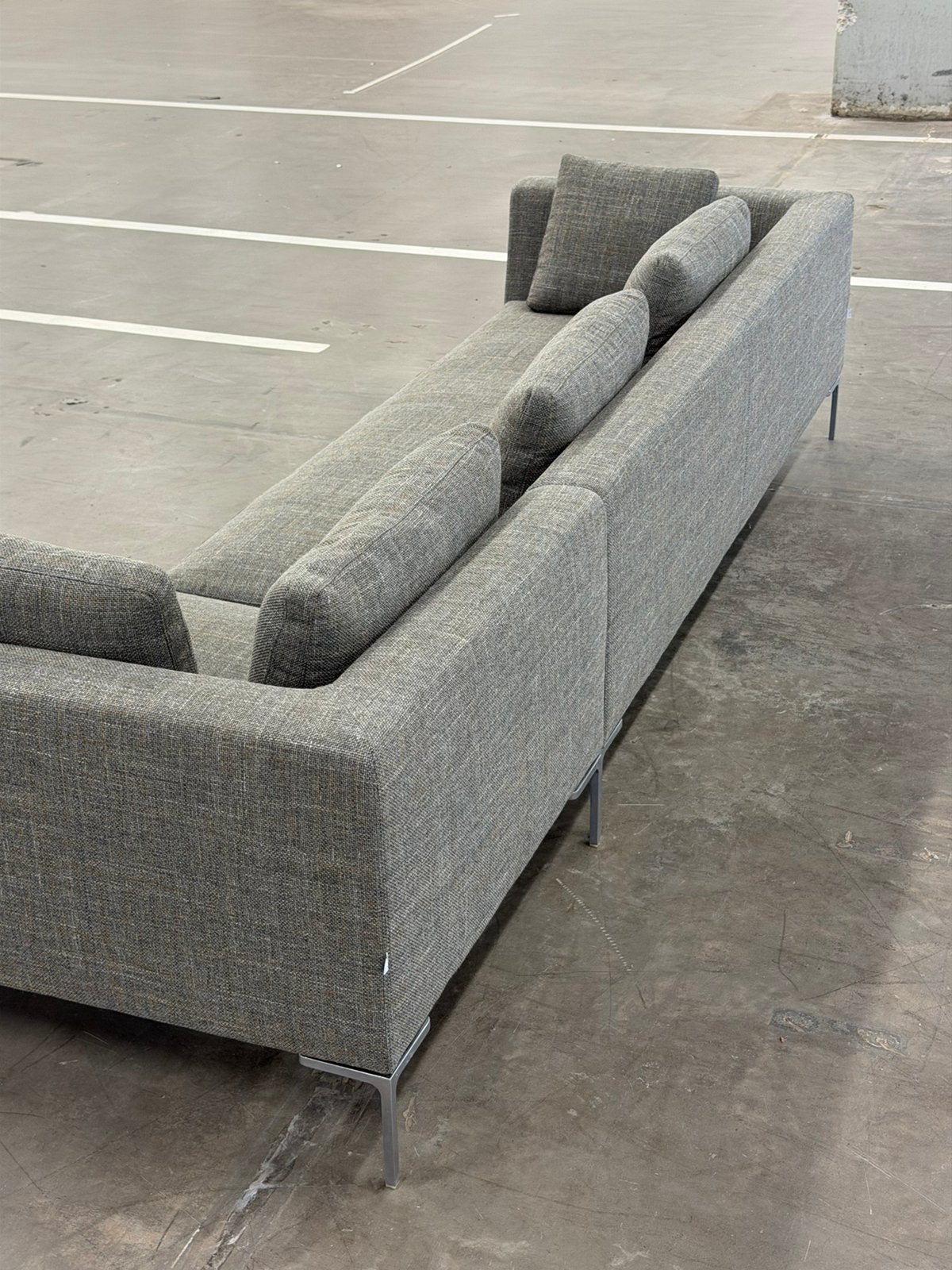 B&B Italia Charles Hoekbank | Nieuwstaat + Garantie, Overige materialen, Hoekbank, 300 cm of meer, Ophalen of Verzenden