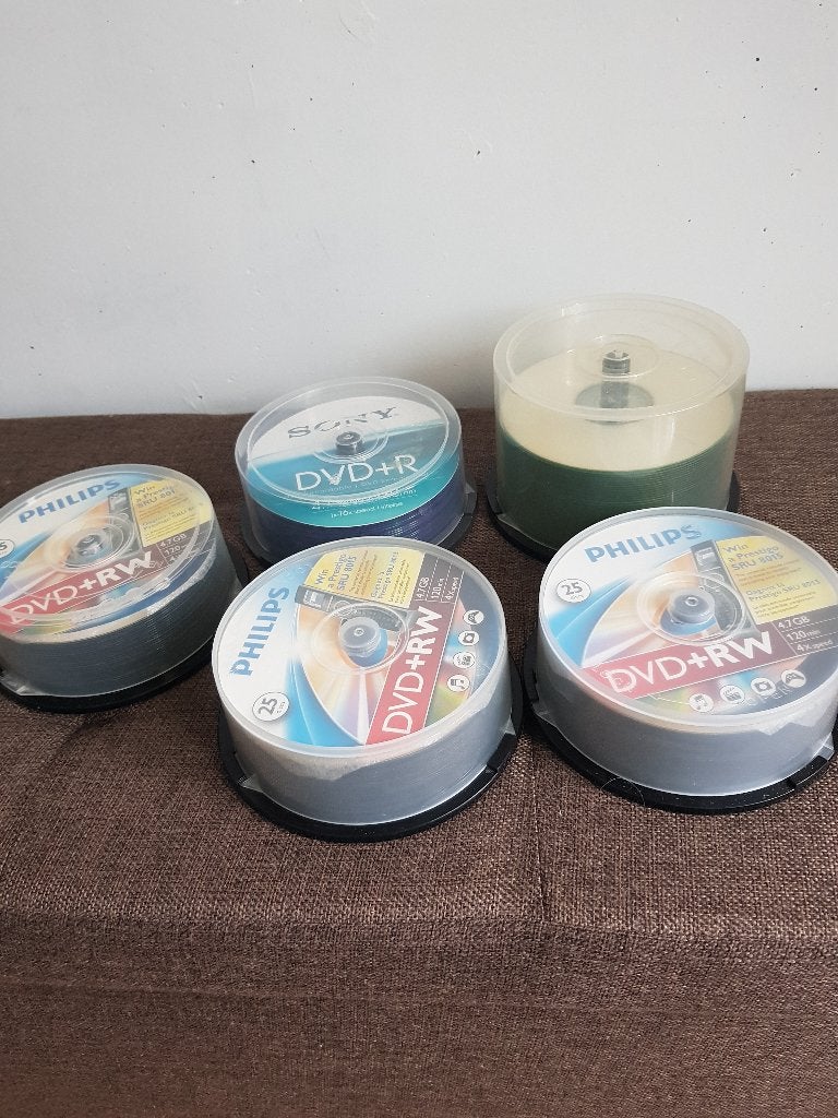Lege DVD's en CD's, Verschillende merken, Verzenden, Nieuw, Herschrijfbaar