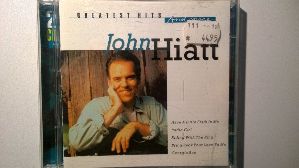John Hiatt - Greatest Hits And More, Ophalen of Verzenden, Zo goed als nieuw, Pop, Album