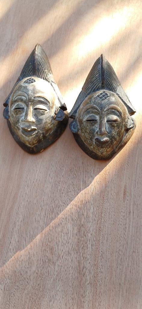 afrikaanse kunst maskers, Ophalen of Verzenden