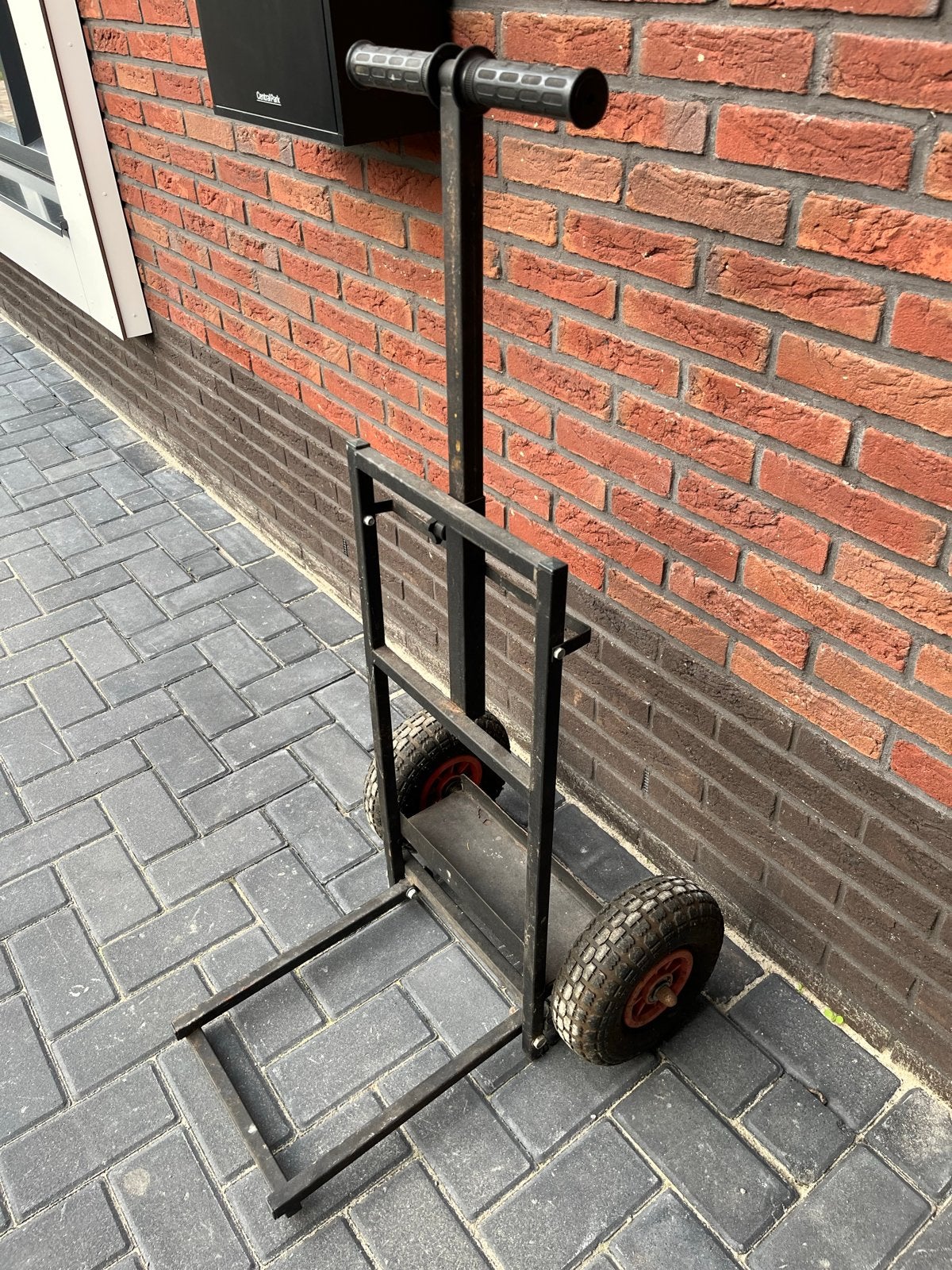 Robuuste transportkar met luchtbanden - opklapbaar, Ophalen, Gebruikt, Transportkar