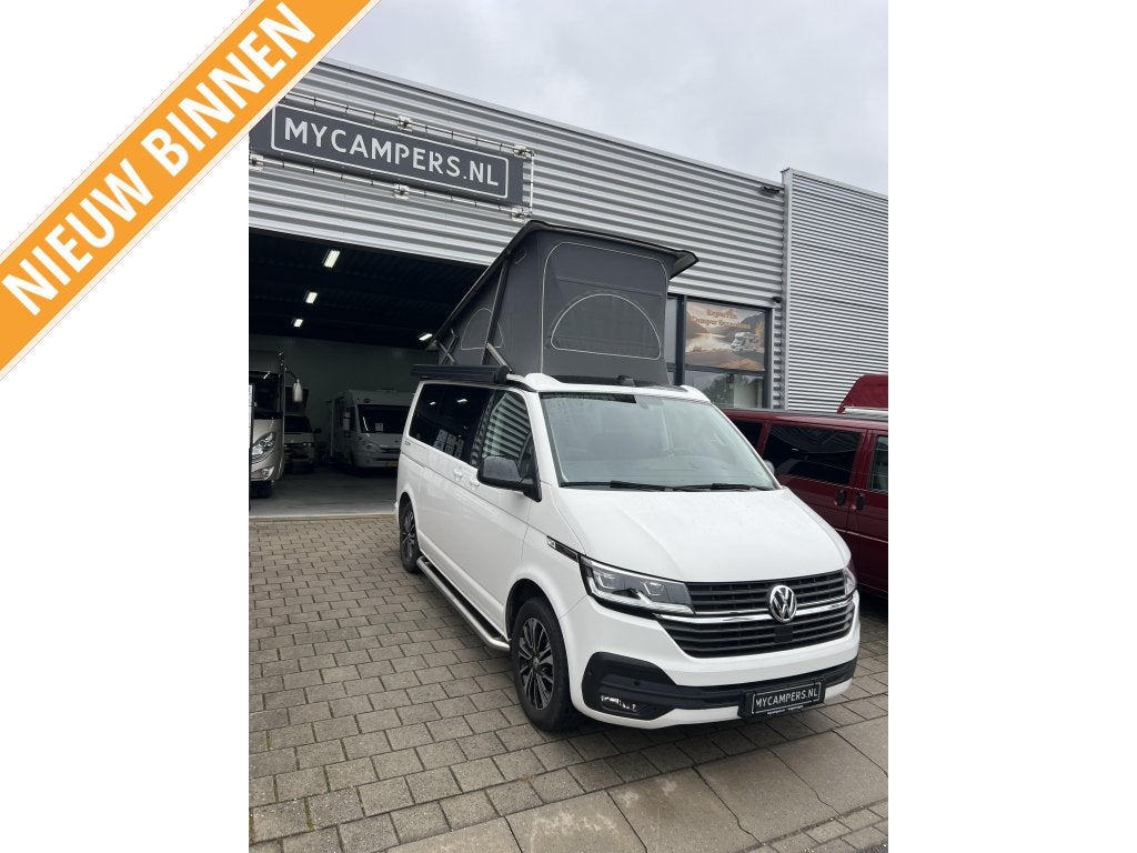 Volkswagen T6.1 California Ocean Edition ocean, Caravans en Kamperen, Automaat, Verwarmde buitenspiegels, Volkswagen, Bedrijf