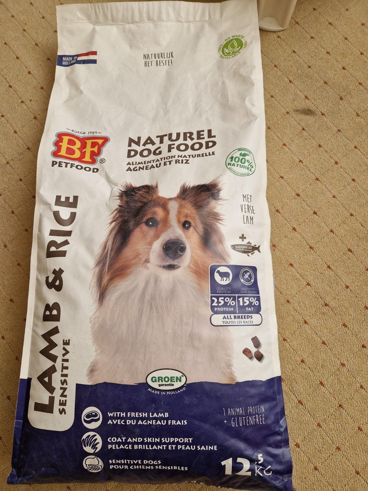 Biofood 12,5 kilo + spaarkaart 6 zegels €50 ophalen, Dieren en Toebehoren, Ophalen