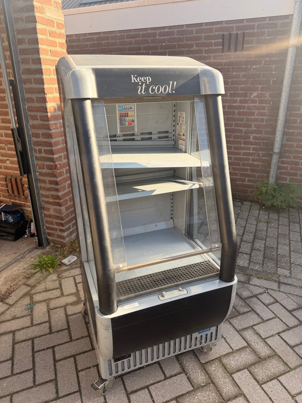 Koelkast met glazen deur - Ideaal voor drankjes, Koelkast, 150 tot 200 liter, Zonder vriesvak, Kast