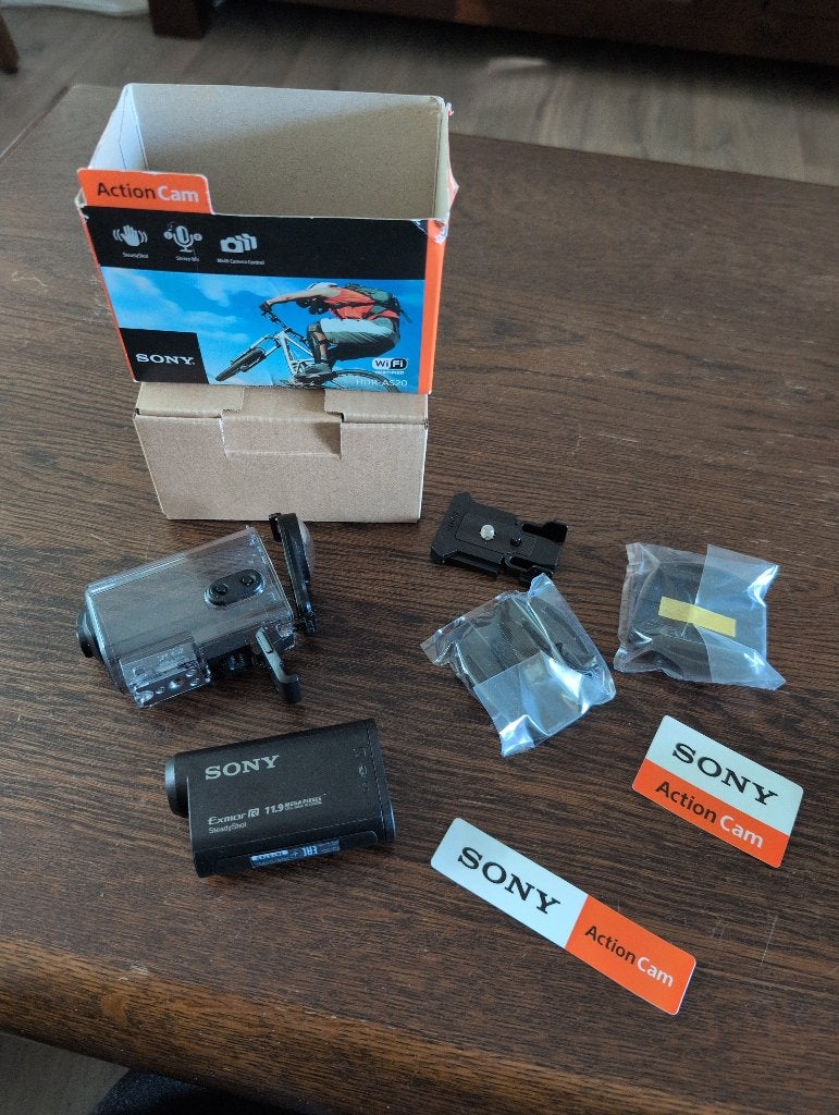 Sony action camera HDR AS20, Audio, Tv en Foto, Ophalen of Verzenden, Gebruikt, Sony