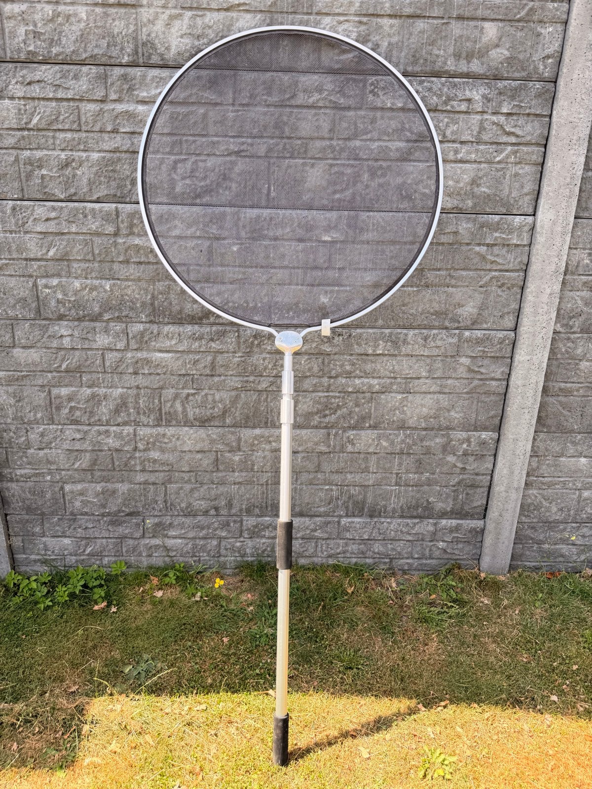 Sansai schepnet 90cm diameter met uitschuifbare steel 305cm, Ophalen of Verzenden, Gebruikt, Overige typen