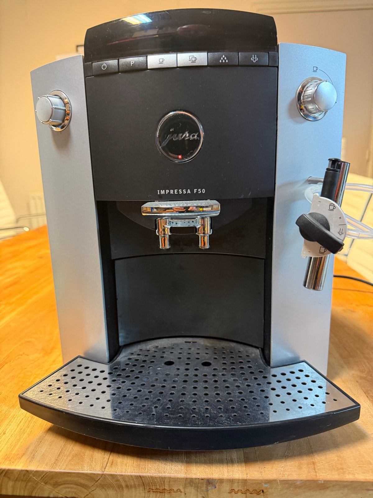 Jura Impressa F50 Espresso Apparaat - Gebruikt, Witgoed en Apparatuur, Afneembaar waterreservoir, Gebruikt, Espresso apparaat
