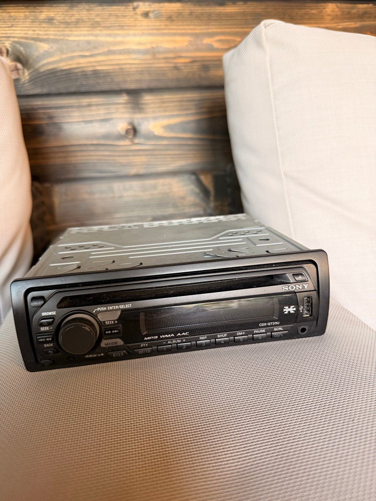 Sony CDX-GT33U Autoradio - MP3/WMA/AAC CD-speler, Ophalen, Gebruikt