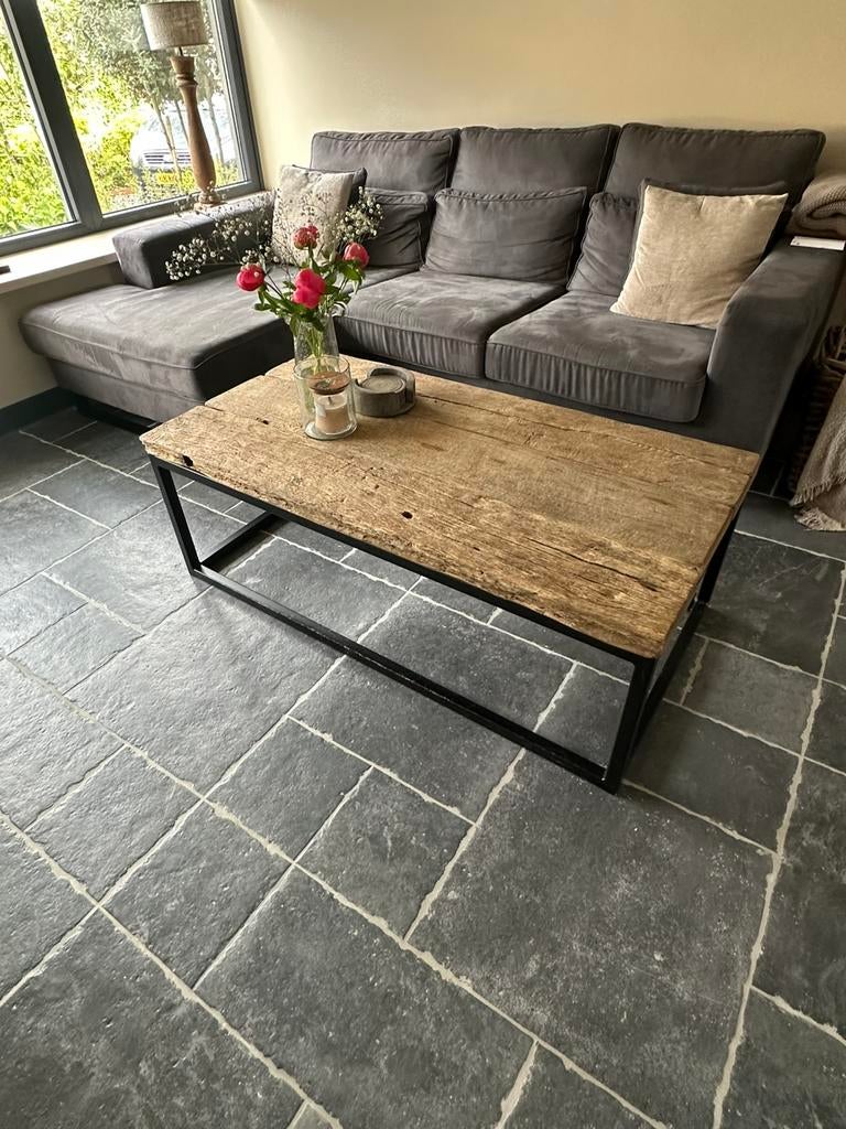 Landelijke salontafel, Huis en Inrichting, Tafels | Salontafels, Ophalen, Zo goed als nieuw