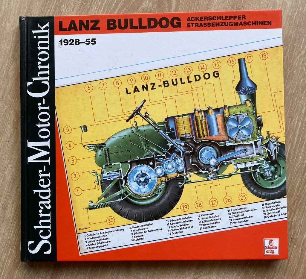 Lanz Bulldog Schrader-Motor-Chronik 1928-55, Boeken, Motoren, Zo goed als nieuw, Merk of Model, Verzenden