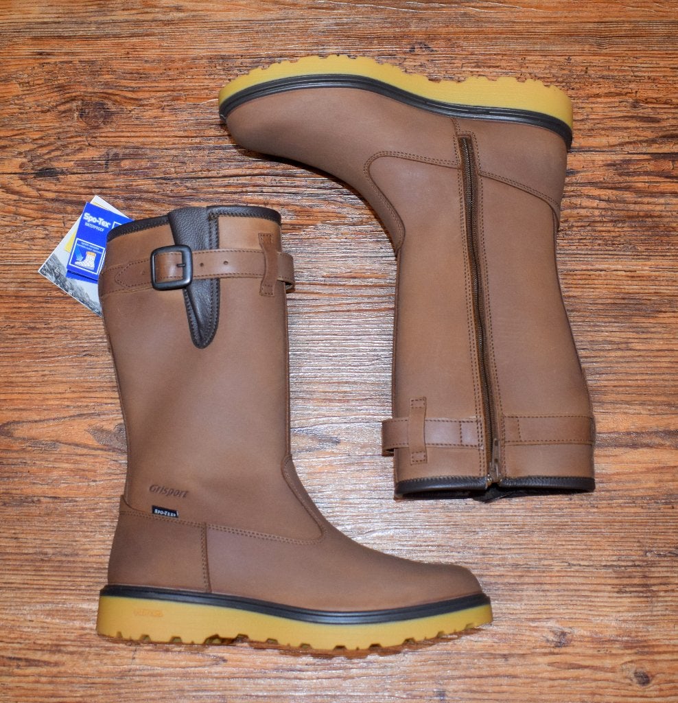 GRISPORT - leren Sutherland laarzen Brown - maat 37, Bruin, Nieuw, Grisport, Wandelschoenen