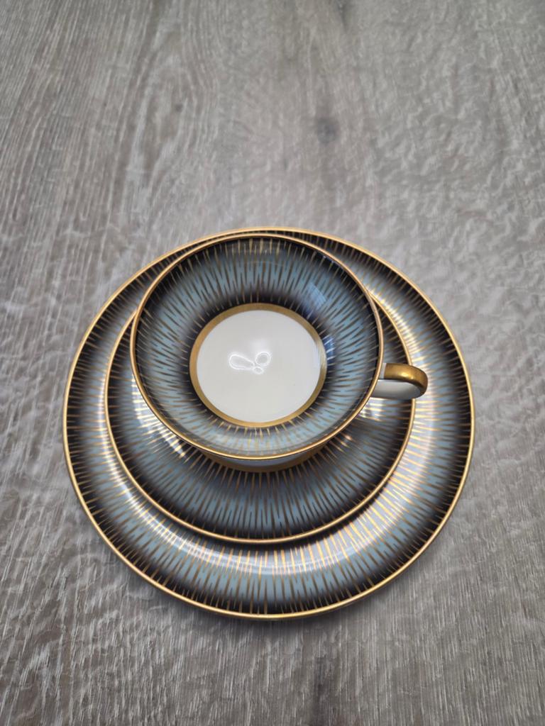 Alka Bavaria Porseleinen Koffie/Thee Kop en Schotel Set, Antiek en Kunst, Ophalen of Verzenden