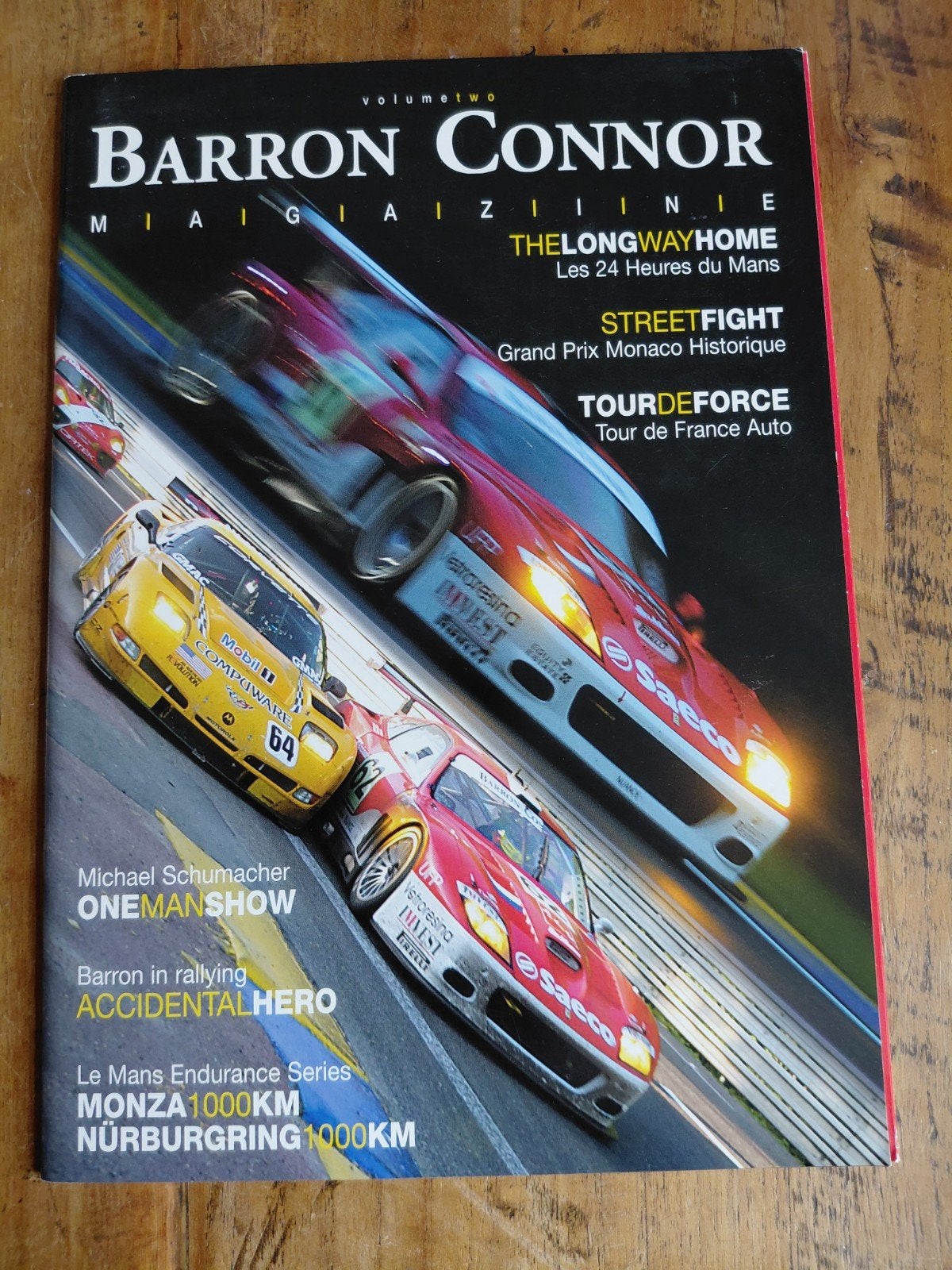 Barron Connor Magazine – Volume Twee – Autosport, Ophalen of Verzenden, Zo goed als nieuw