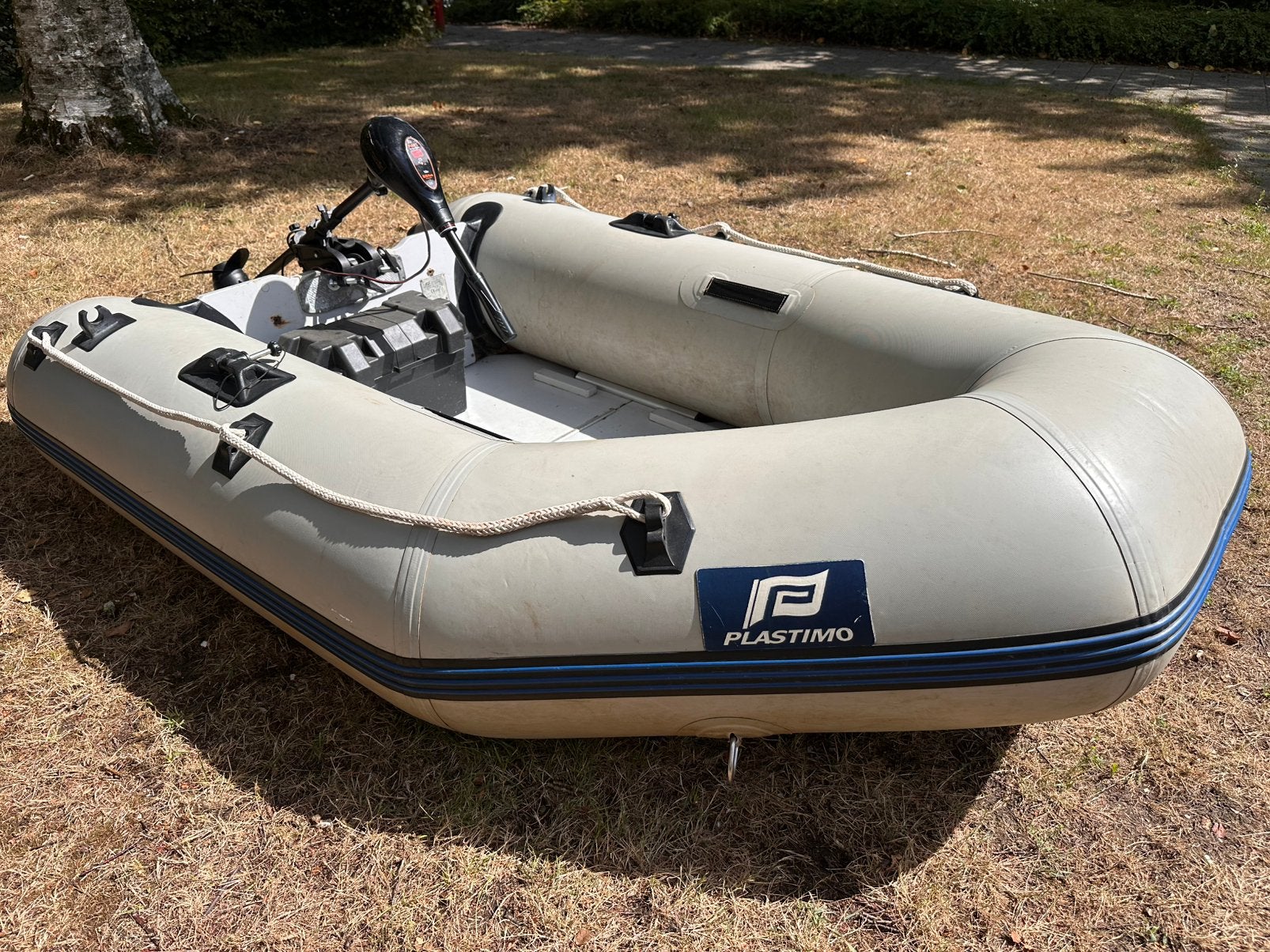 Plastimo rubber boot 210 harde bodem! Incl motor en accu etc, Ophalen, Zo goed als nieuw, Overige typen