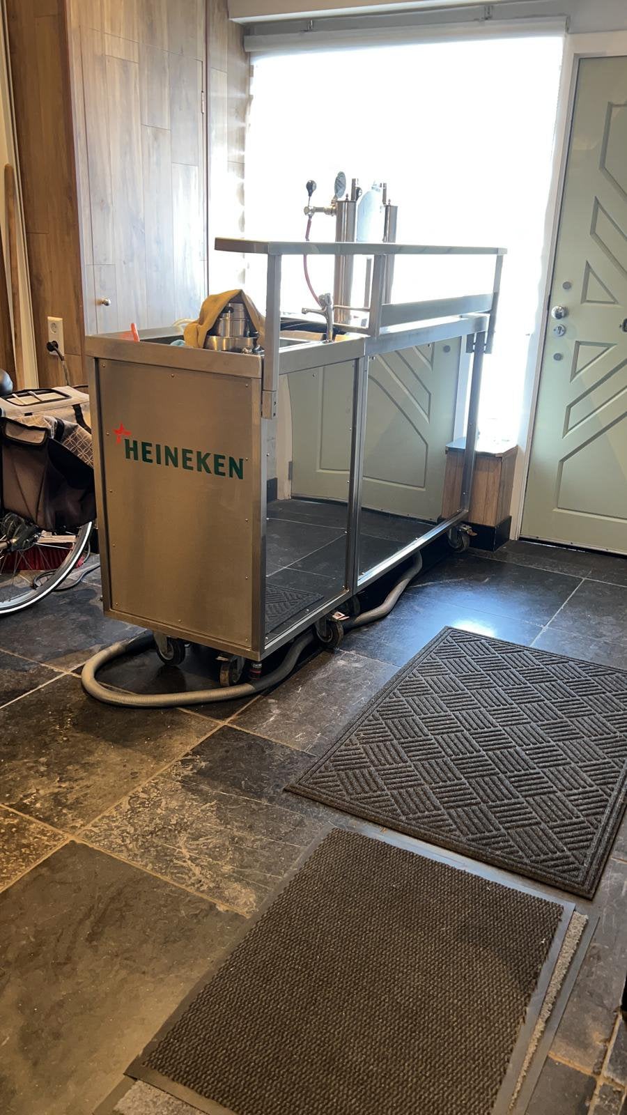 Heineken biertap met dubbele Gamco koelinstallatie !!, Witgoed en Apparatuur, Thuistaps, Ophalen of Verzenden, Gebruikt, Overige merken