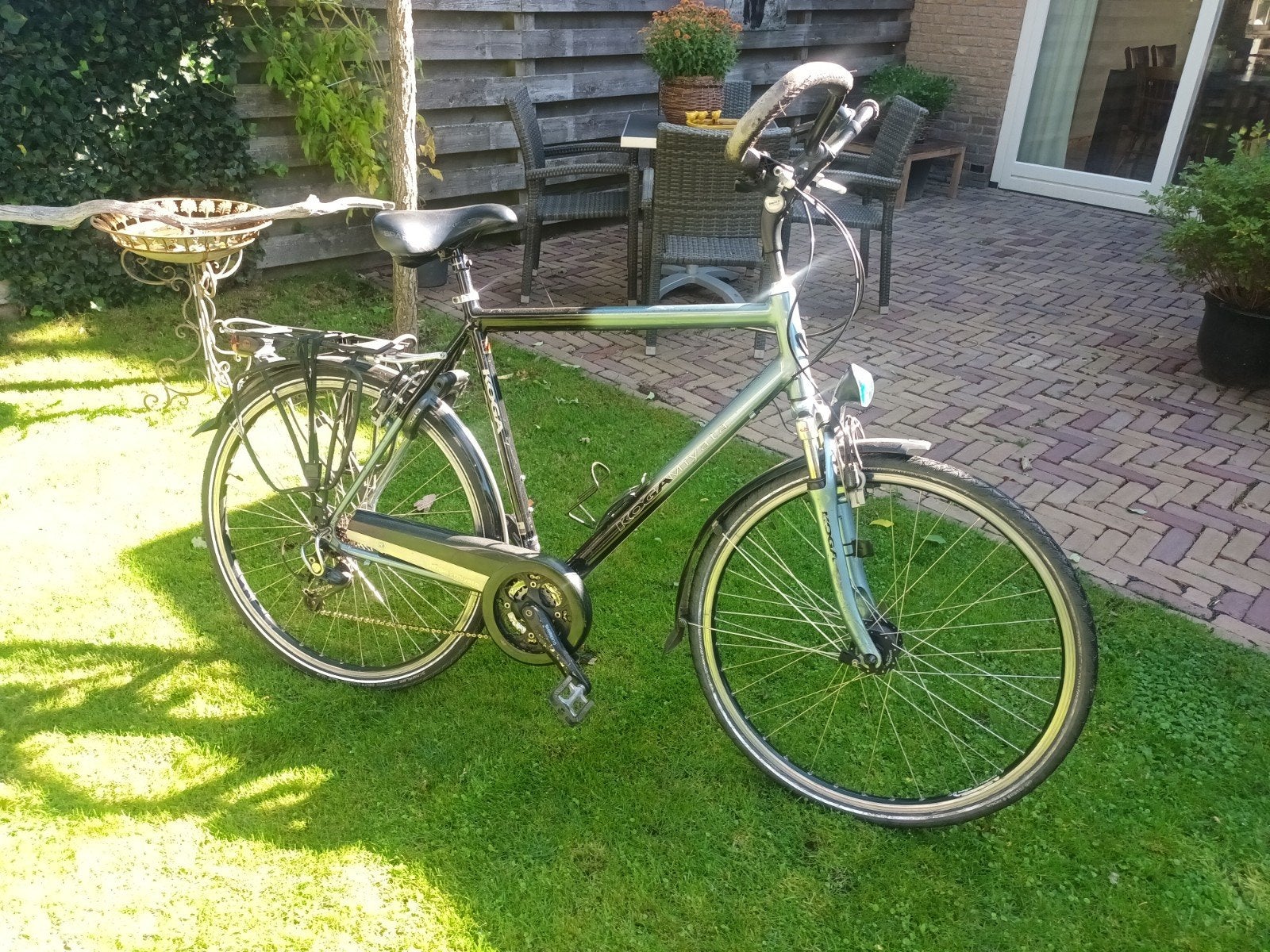 Koga Miyata Confidence Herenfiets - 60 cm, 27 versnellingen, Gebruikt, 57 tot 61 cm, Schijfrem, Ophalen