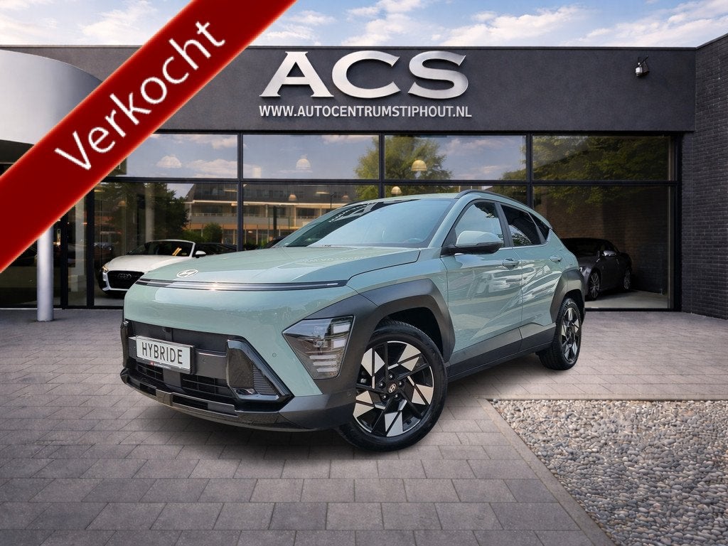 Hyundai KONA 1.6 GDI HEV Premium | Super uitvoering | 06-202, Auto's, Hyundai, Bedrijf, Te koop, Kona, 360° camera, ABS, Achteruitrijcamera