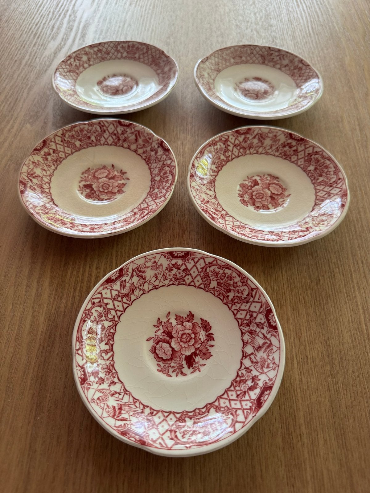 Set van 5 Mason's Patent Ironstone schotels, Stratford, Ophalen of Verzenden