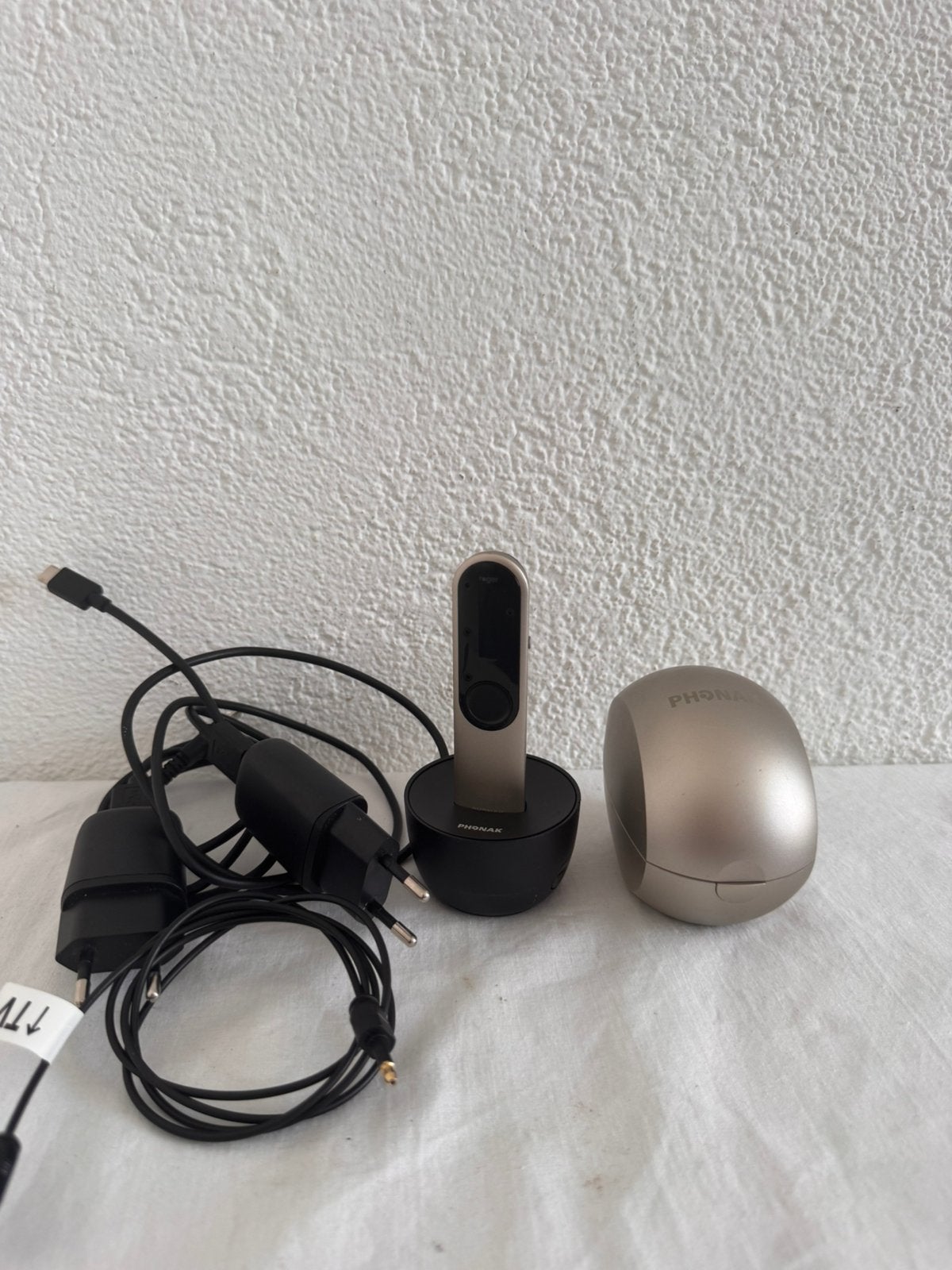 Phonak Naída P50-PR gehoorapparaten + Roger On V2, Diversen, Ophalen of Verzenden, Zo goed als nieuw
