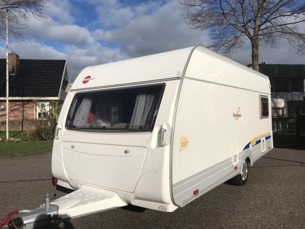 Burstner Ventana 465 TS - Compleet, uitstekend onderhouden, Caravans en Kamperen, Caravans, Mover, Rondzit, Particulier, Tot en met 4