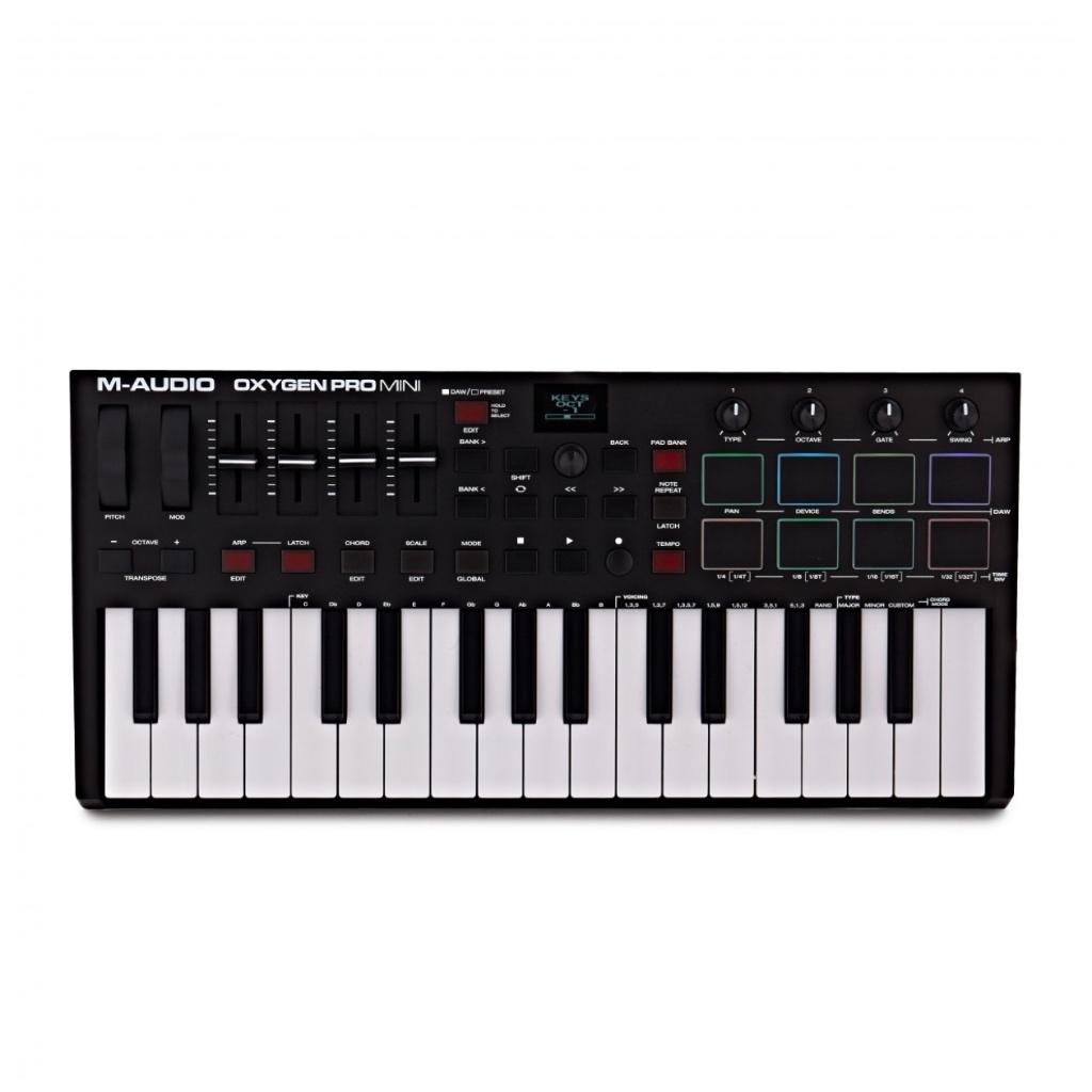 √ M-Audio Oxygen Pro Mini 32-Mini-key SUPERPRIJS, Muziek en Instrumenten, Midi-apparatuur, Nieuw, Ophalen of Verzenden, Support@inmusicstore.com