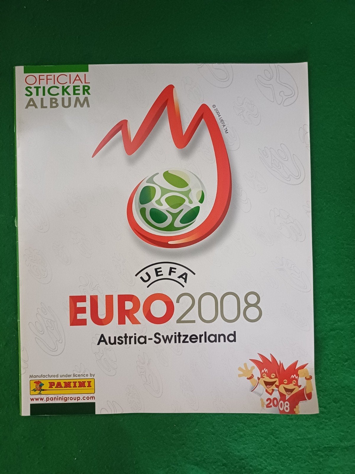 Panini Voetbalalbum UEFA Euro 2008 Oostenrijk-Zwitserland, Ophalen of Verzenden, Nieuw, Buitenlandse clubs, Boek of Tijdschrift
