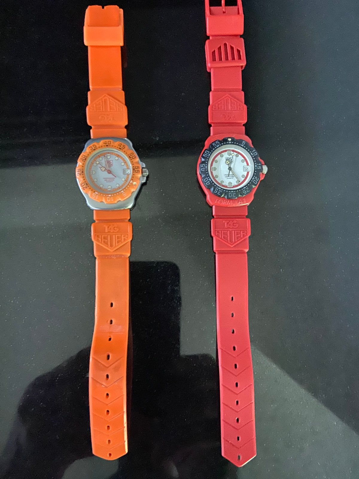 Tag Heuer formula one 1990 - 1999, Sieraden, Tassen en Uiterlijk, Horloges | Heren, Staal, Polshorloge, Kunststof, Ophalen of Verzenden