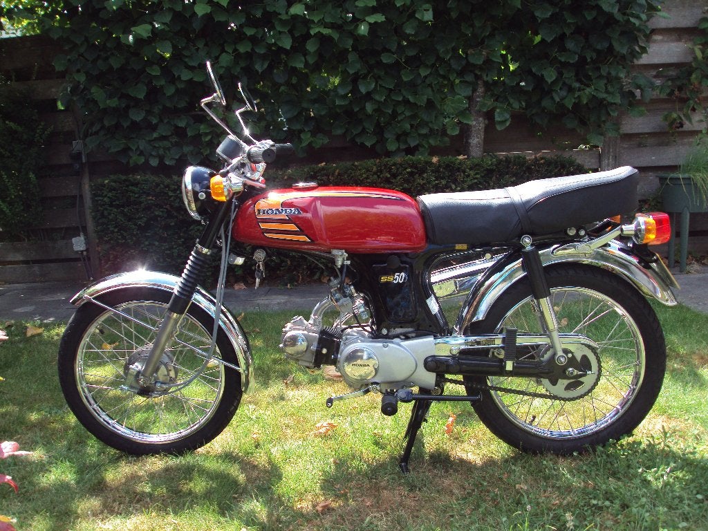 Honda SS50   K3  compleet gereviseerd, Fietsen en Brommers, Ophalen, Overige modellen, 70 cc, Zo goed als nieuw