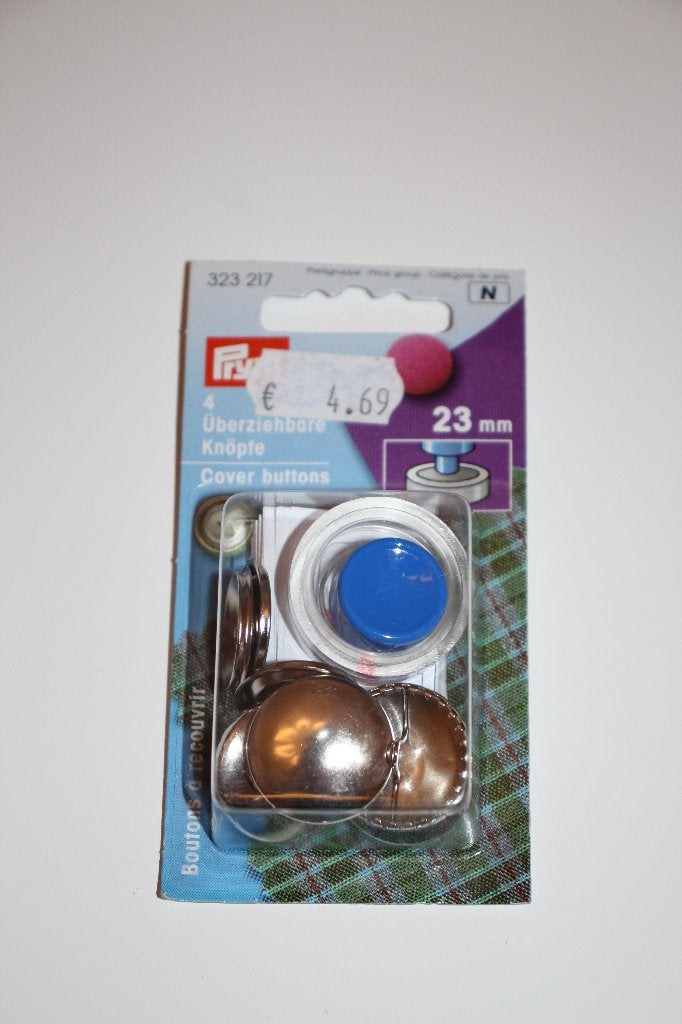 Prym 323217 Stofknopen/ cover button met matrijs 23mm #3137, Hobby en Vrije tijd, Naaien en Fournituren, Nieuw, Knoop of Knopen