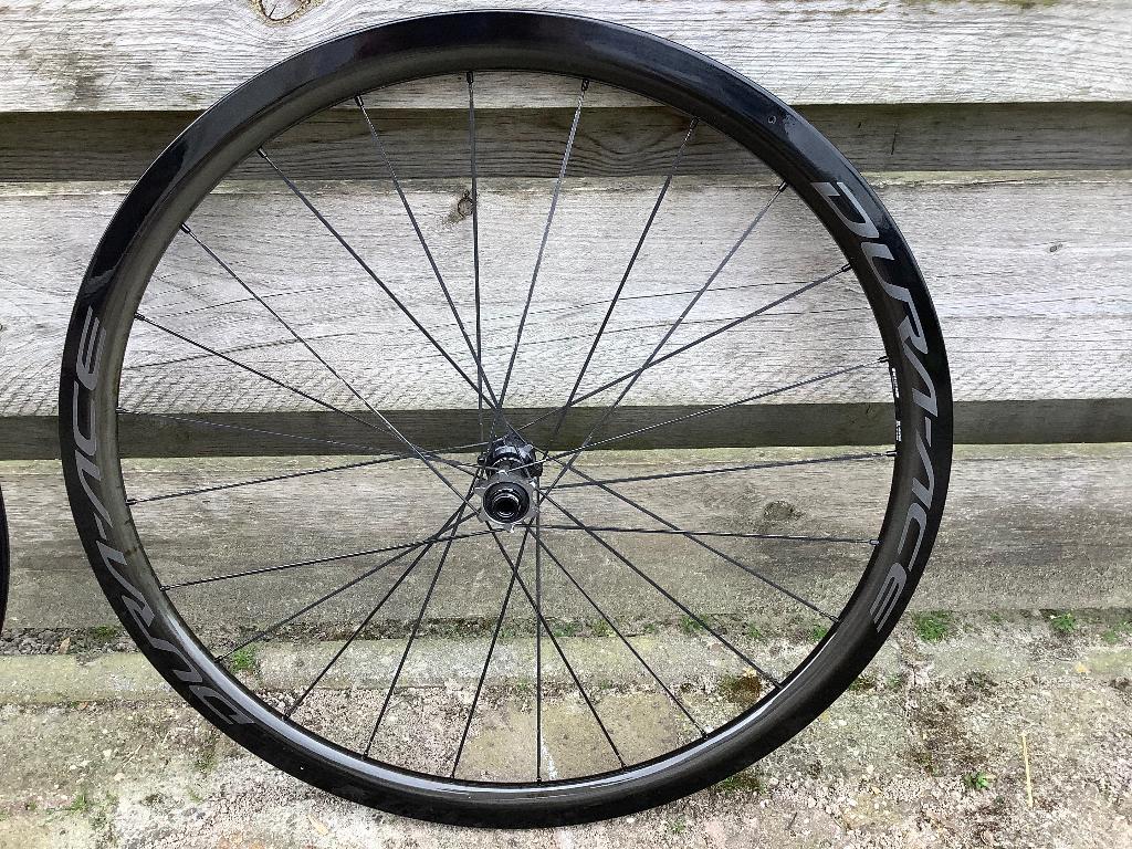 Dura ace velgen set, Zo goed als nieuw, Racefiets, Carbon, Ophalen