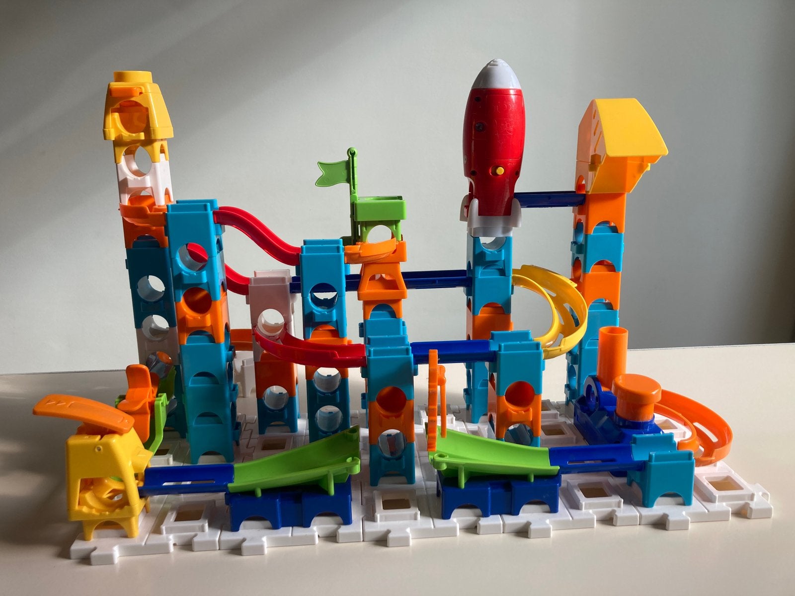 Vtech knikkerbaan met raket, Ophalen, Zo goed als nieuw