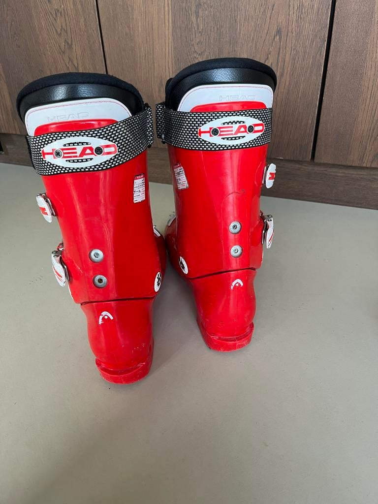 Head Skischoenen Rood - Maat 43, Sport en Fitness, Skiën en Langlaufen, Zo goed als nieuw, Schoenen, Skiën, Head, 160 tot 180 cm