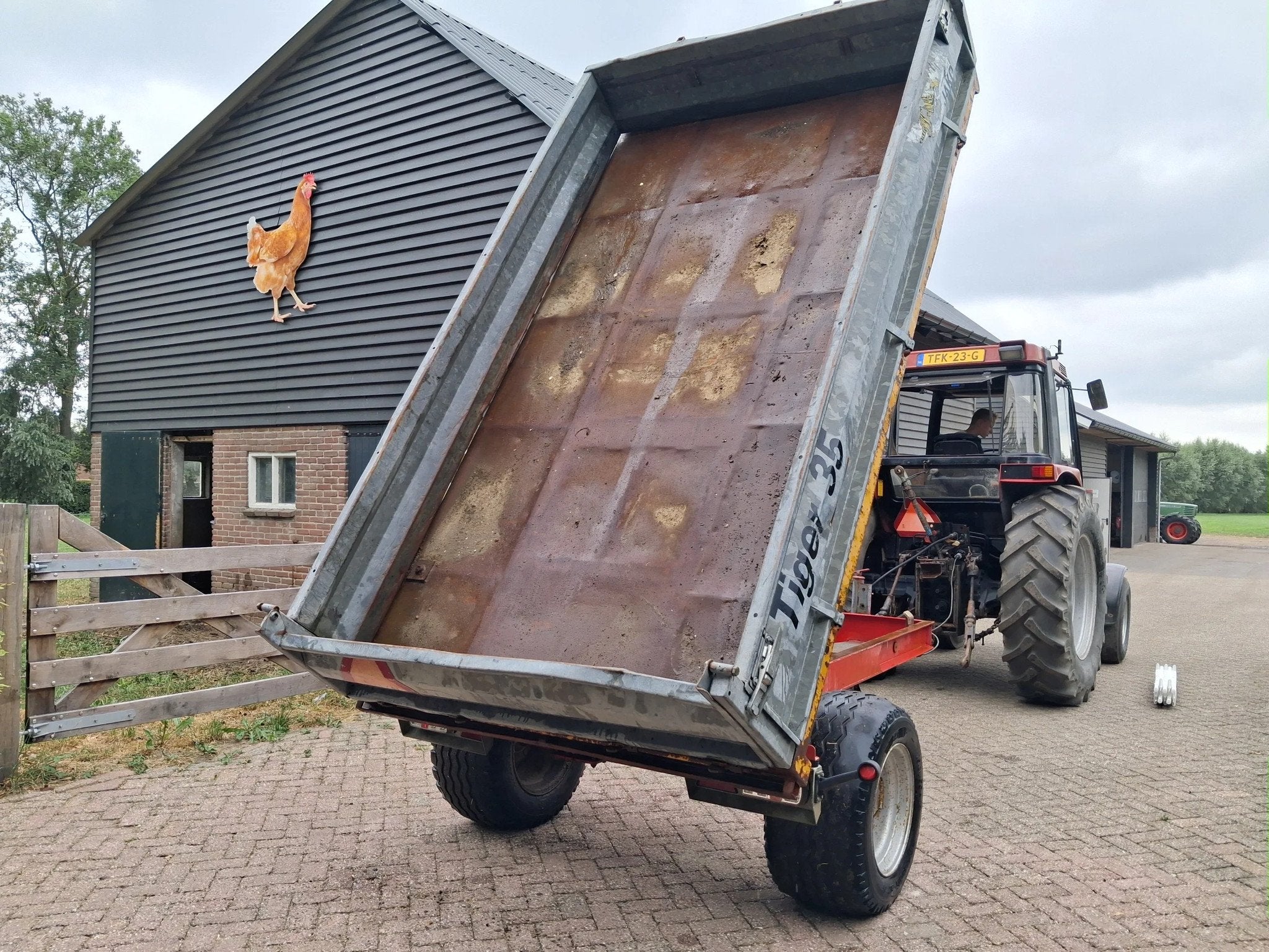 Jako TIGER 35 Tiger 35 kipper/bakkenwagen (bj 2005), Zakelijke goederen, Agrarisch | Werktuigen, Overige, Overige typen