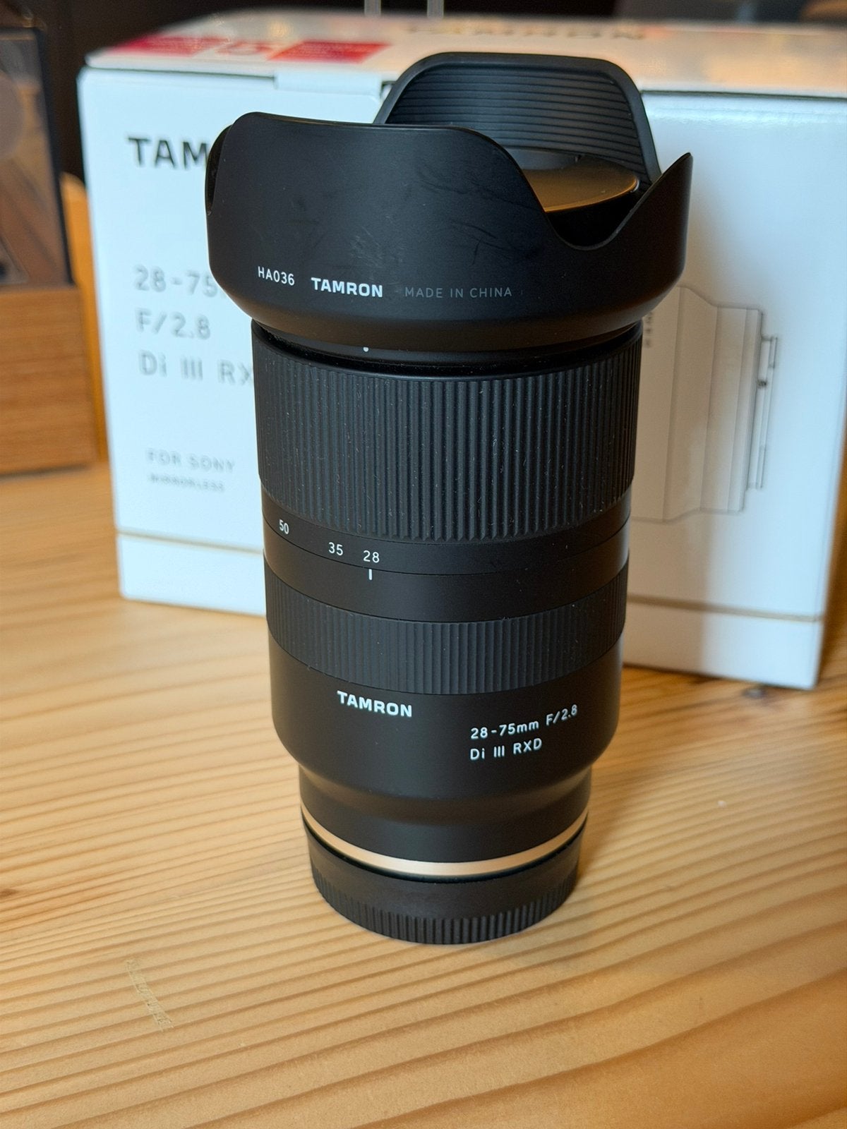 Tamron 28-75mm f/2.8 Di III RXD – Sony FE, Ophalen of Verzenden, Zo goed als nieuw, Telelens