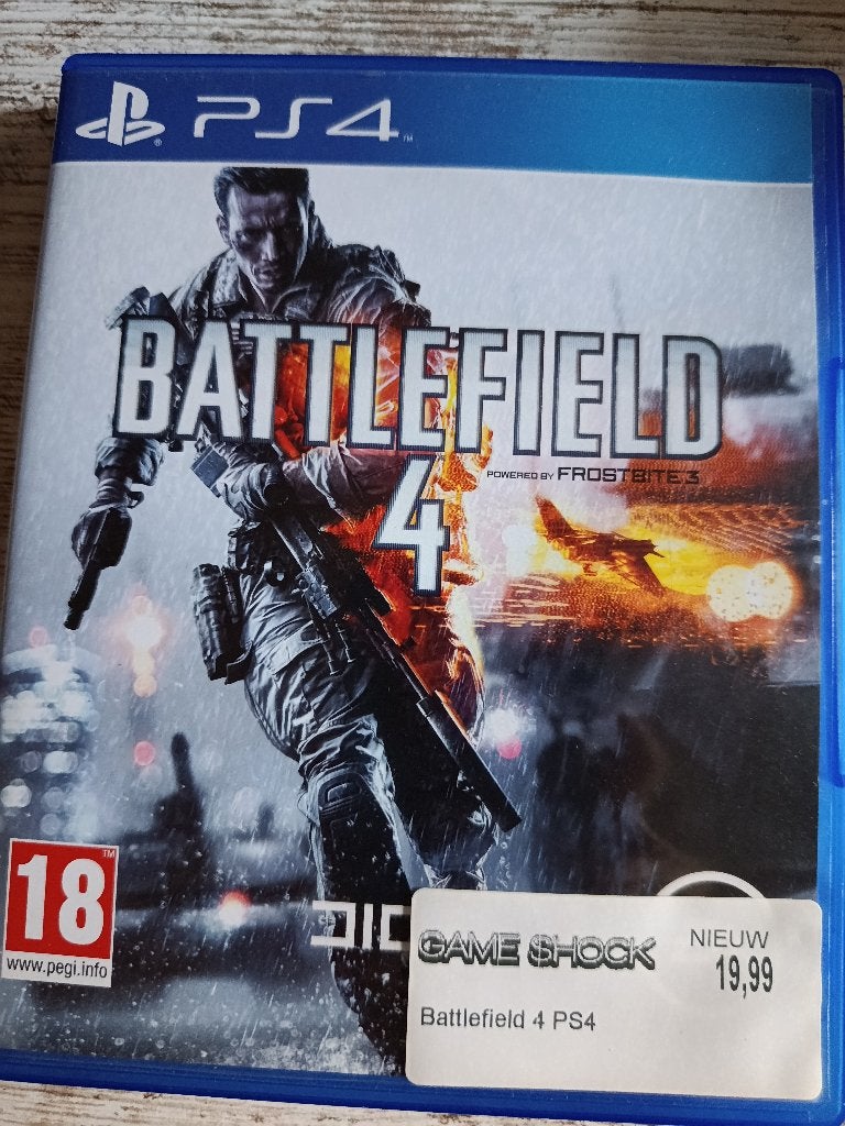 Ps 4 Battlefield 4, Vanaf 18 jaar, Shooter, 1 speler, Ophalen of Verzenden