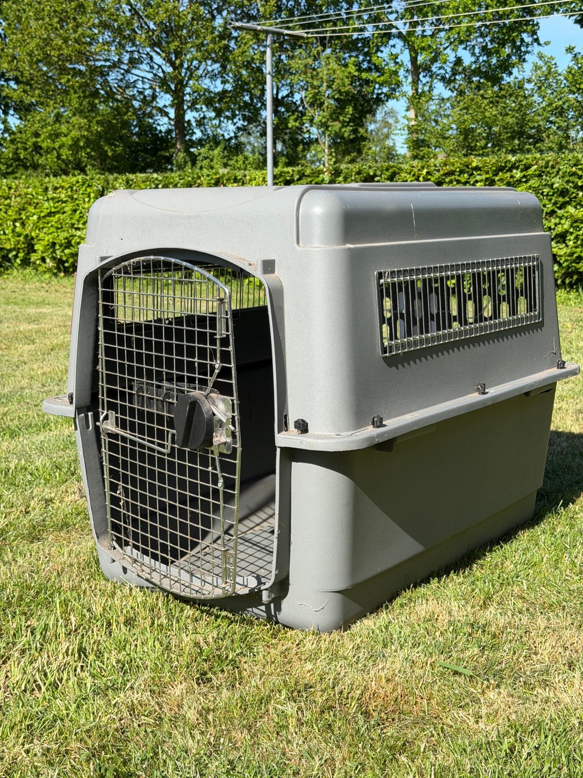 Transportbox honden/bench/vliegbench, Dieren en Toebehoren, Ophalen, Gebruikt