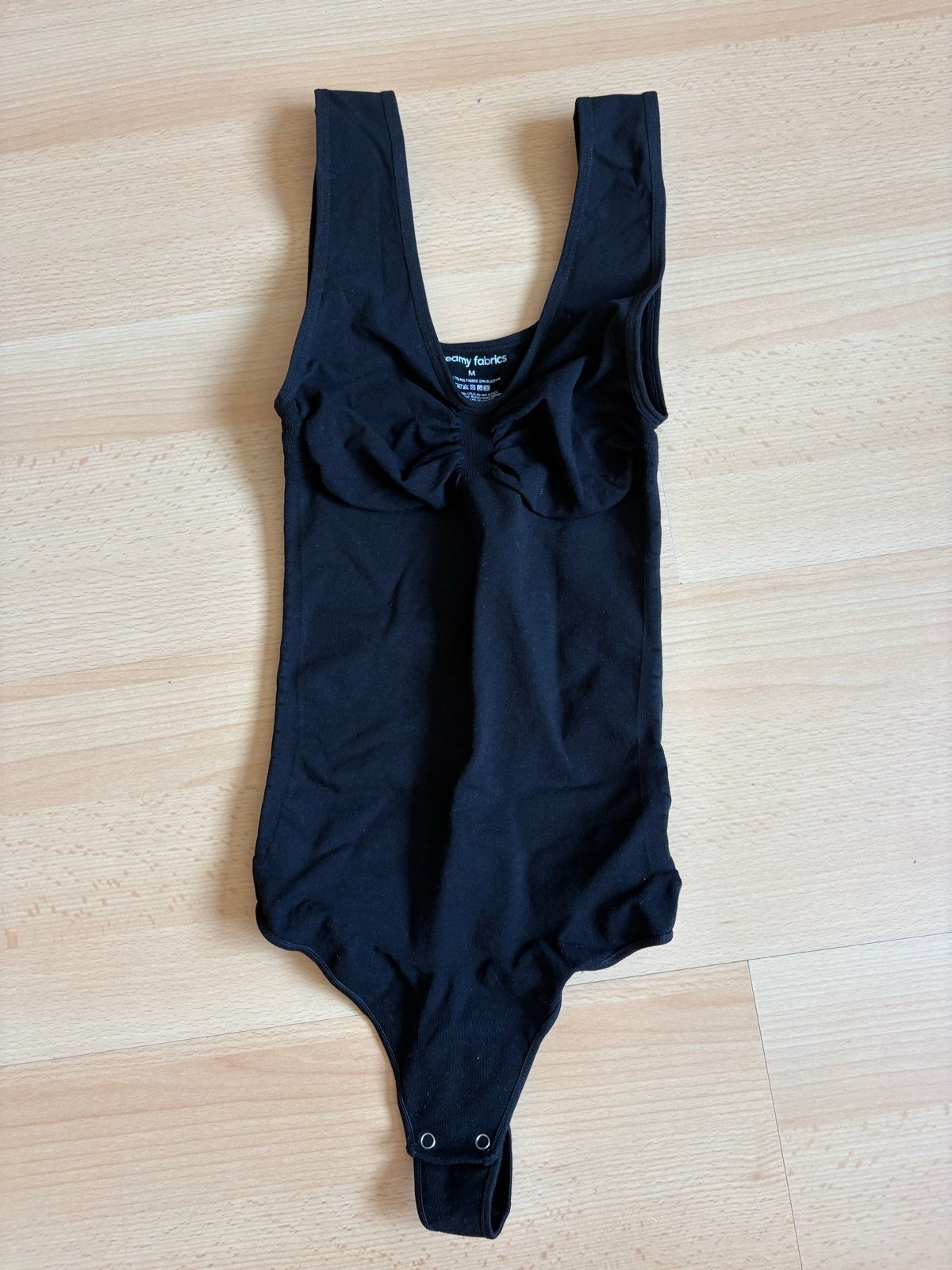 Zwarte Body van Creamy Fabrics - Maat M, Ophalen of Verzenden, Zwart, Body of Korset