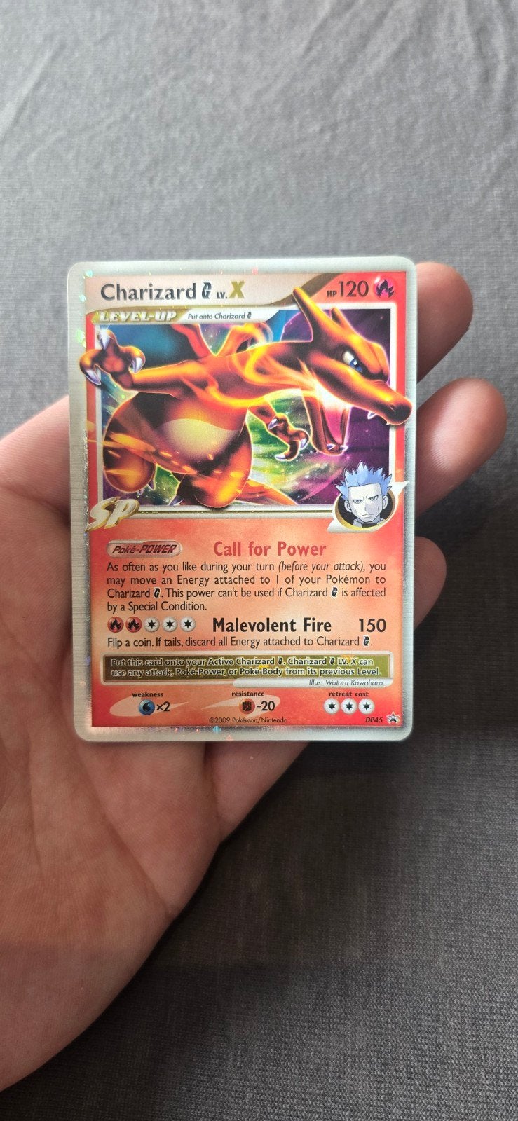 Charizard lv x DP45 promo, Ophalen of Verzenden