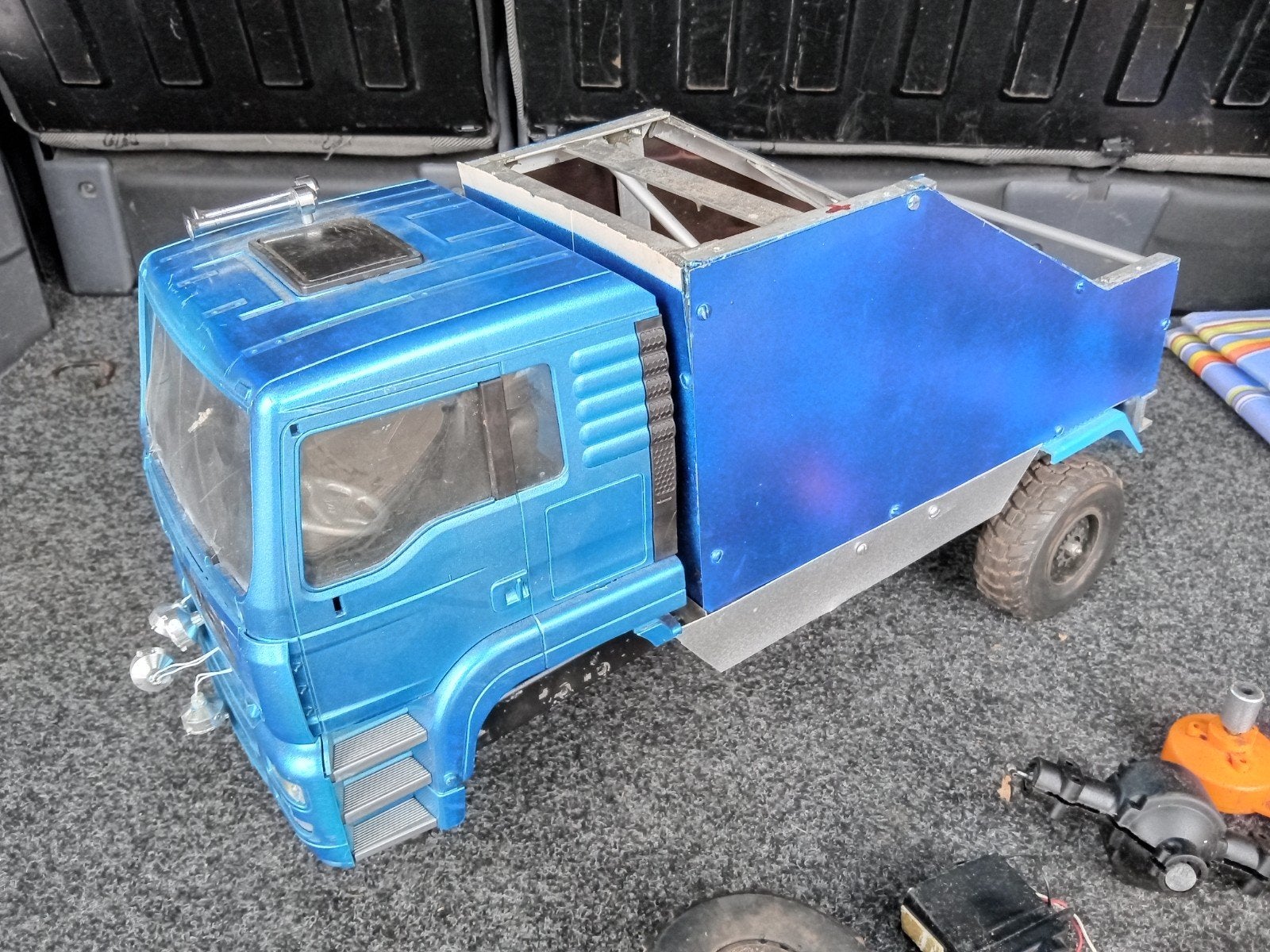 Bruder MAN Robbe Dakar Rally Truck RC, Gebruikt, Auto offroad, Schaal 1:16, Ophalen