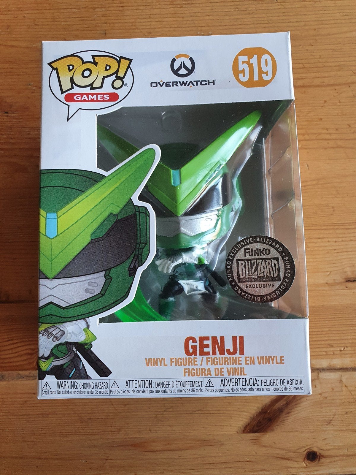 Funko Pop! Overwatch #519 Genji (Sentai), Ophalen of Verzenden, Nieuw