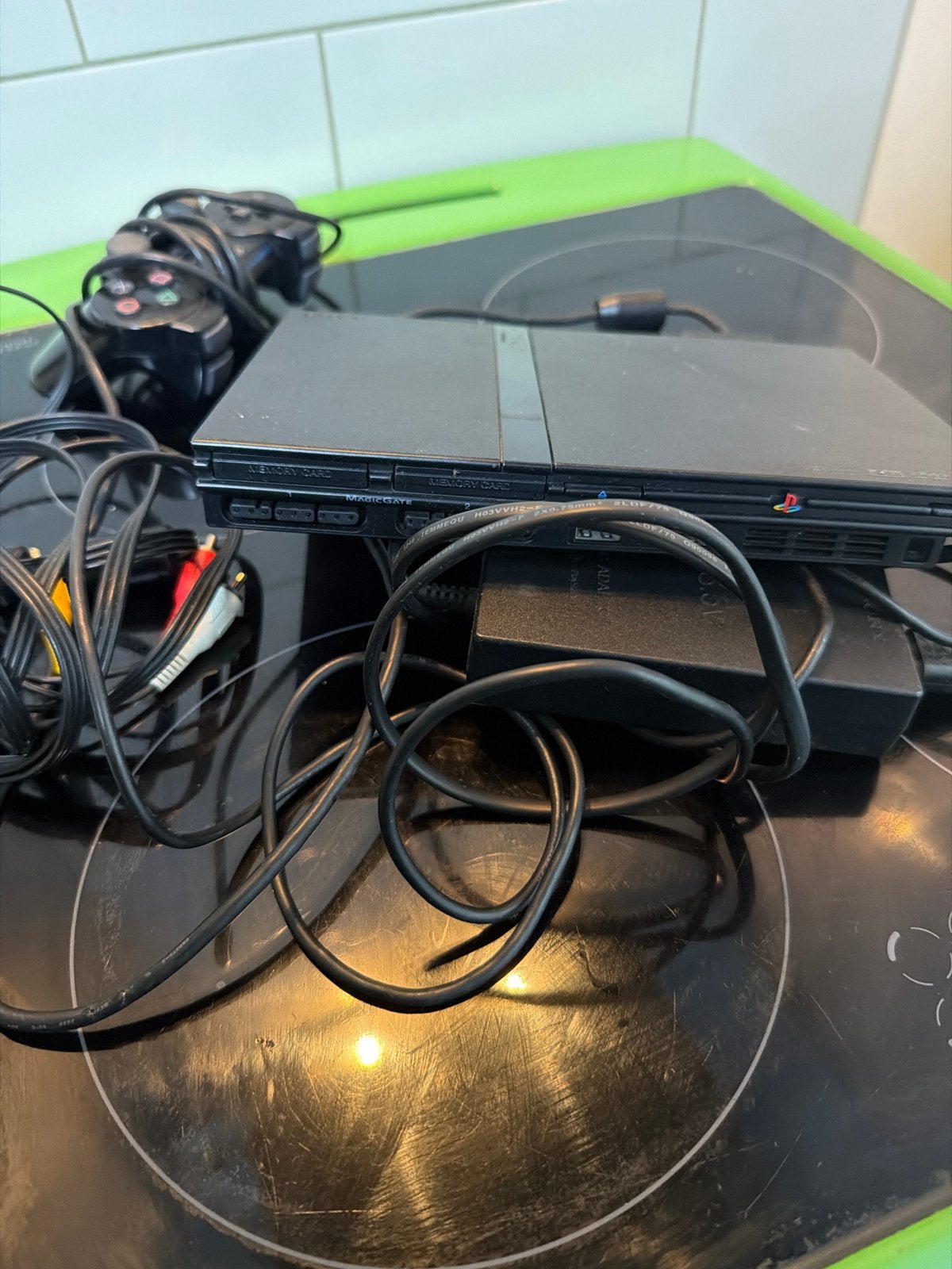 PlayStation 2 plat model, 1 speler, Ophalen of Verzenden, Gebruikt