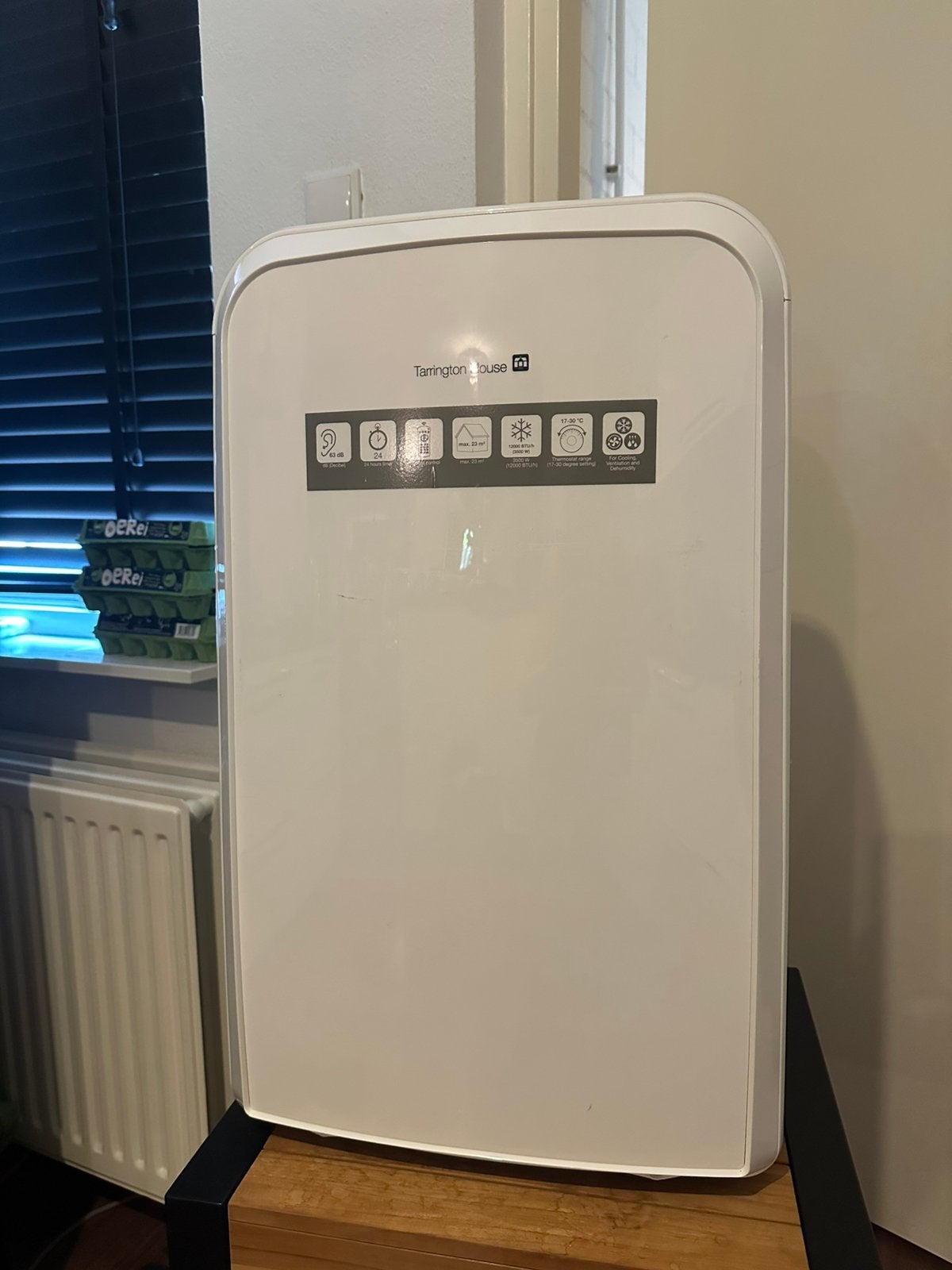 Zo goed als nieuw: airco van Tarrington house. MAC3550C, Witgoed en Apparatuur, Airco's, Ophalen, Minder dan 60 m³, Timer, 3 snelheden of meer