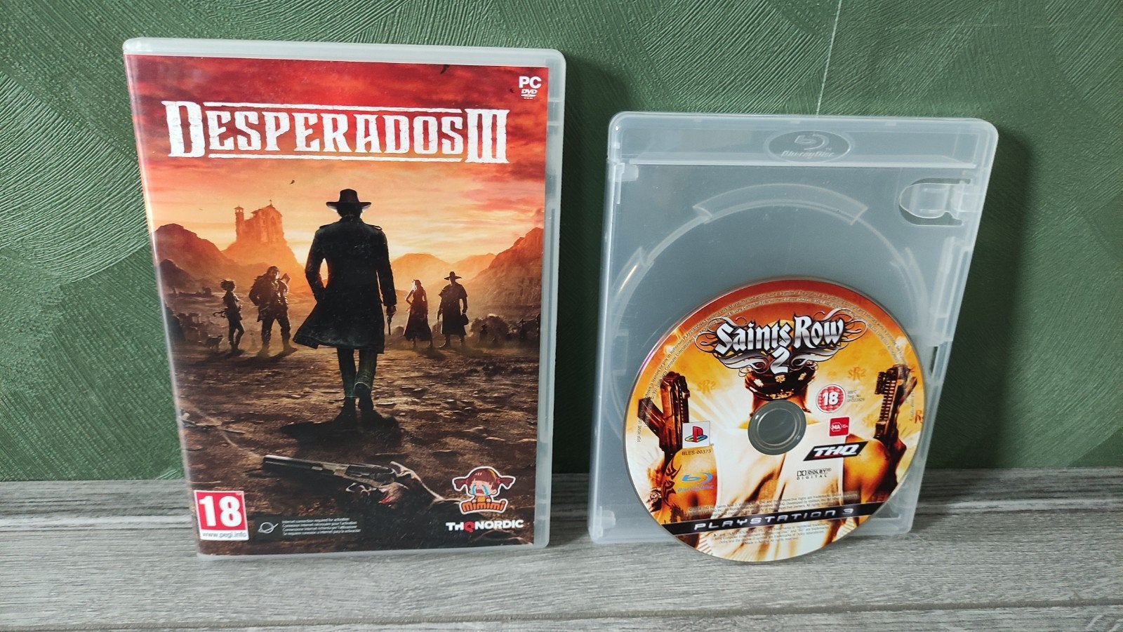 Saints Row 2 ps3 en gratis desperados 3 pc game, Avontuur en Actie, Ophalen of Verzenden, Zo goed als nieuw, 3 spelers of meer