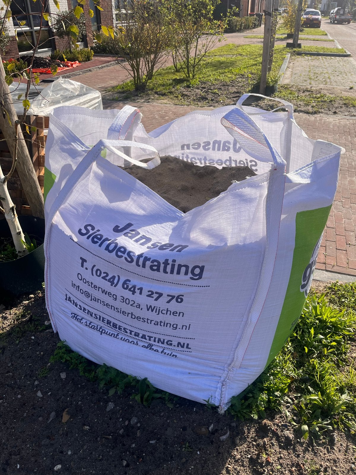 Gratis Big Bag ophoogzand 0,6 kuub, Ophalen, Nieuw, Straatzand