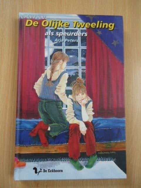 De Olijke Tweeling als speurders, Arja Peters, Ophalen of Verzenden, Zo goed als nieuw, Fictie algemeen