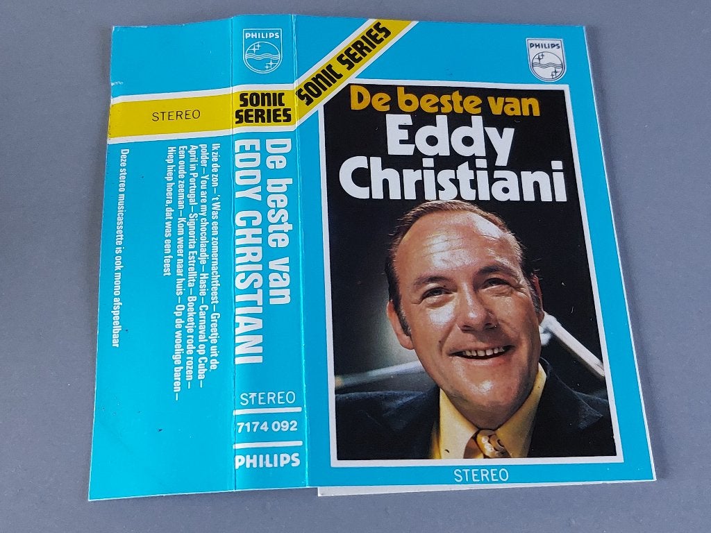 EDDY CHRISTIANI - DE BESTE VAN (MC), 1 bandje, Ophalen of Verzenden, Zo goed als nieuw, Origineel
