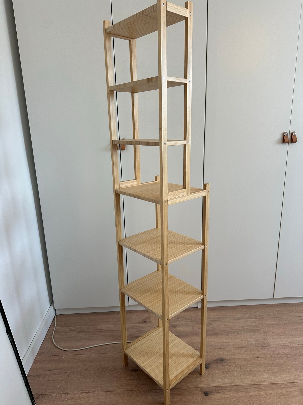IKEA RÅGRUND Badkamerrek / Kastje Bamboe, Ophalen, Zo goed als nieuw